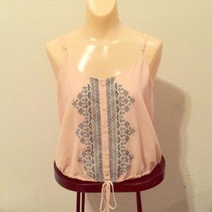 Forever 21 light pink tank top